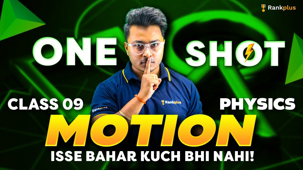 Motion Class 9 One Shot Revision🔥 | CBSE Class 9 Physics | Yodha Series | Abhishek Sir | Rankplus