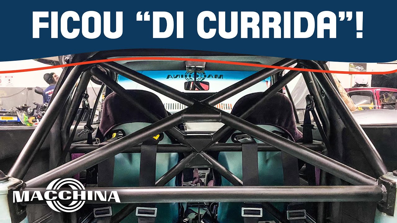 GOL GLT AGORA COM GAIOLA DE PROTEÇÃO (ROLL CAGE) MAIS TOP QUE EXISTE!
