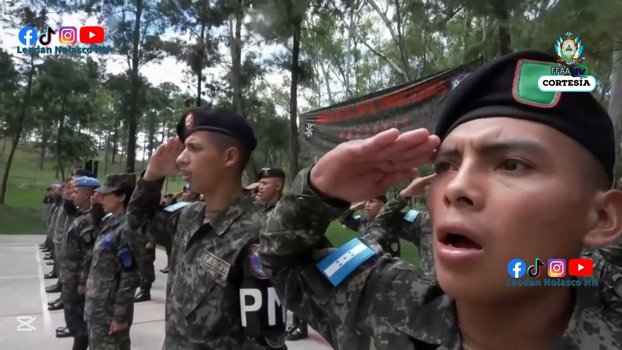 Fuerzas Armadas de Honduras gradúan 54 efectivos en cursos de comunicaciones militares