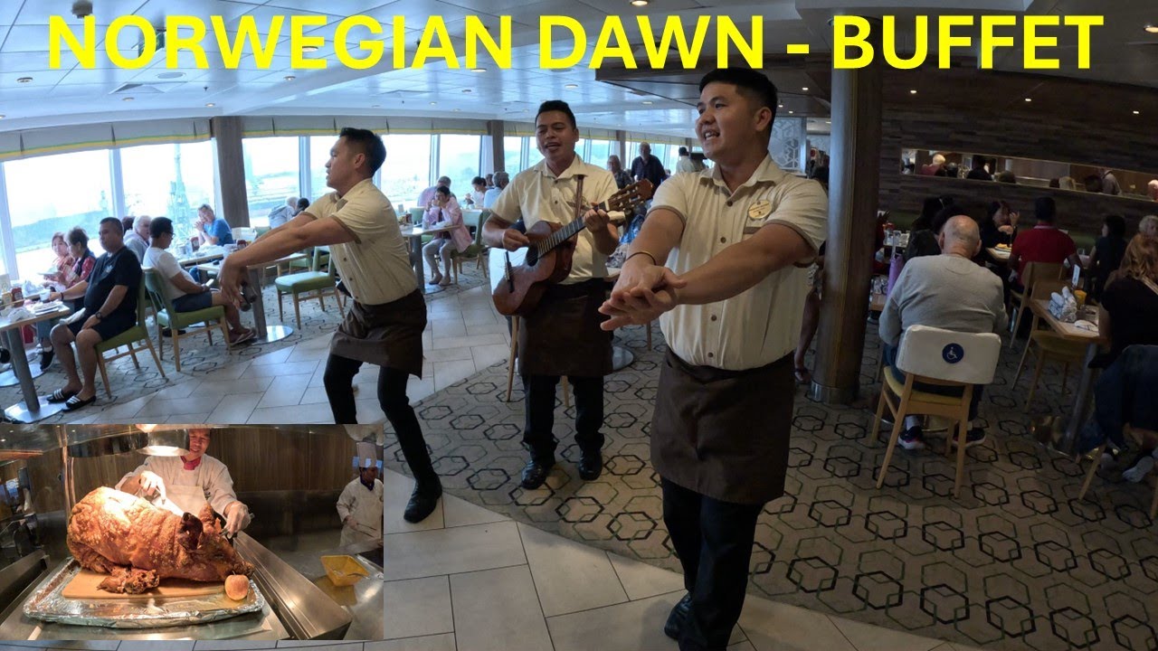 Norwegian Dawn Garden Cafe Buffet