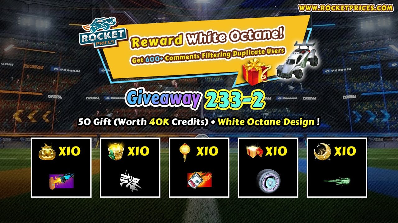 🔥50x Rocket League Golden Crates Opening & Free Giveaway | Rocketprices.com Giveaway 233-2