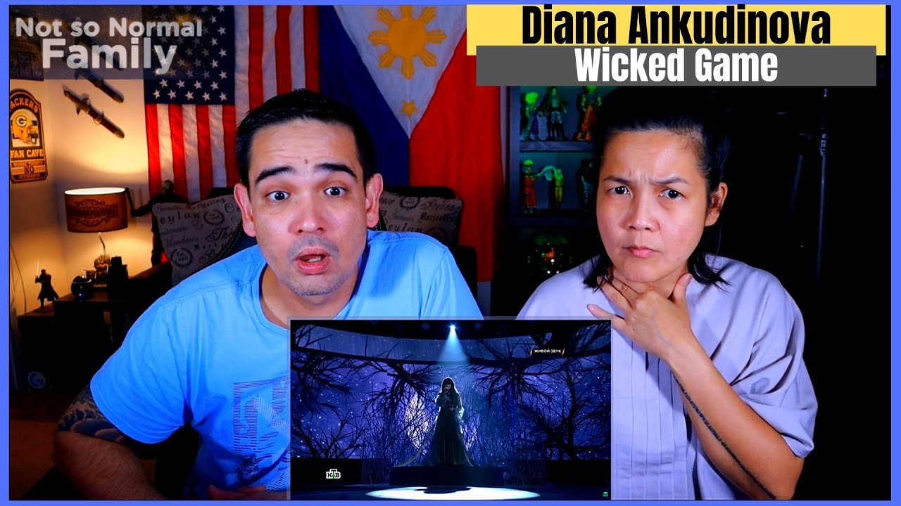DIANA ANKUDINOVA Wicked Game Filipino American Reaction