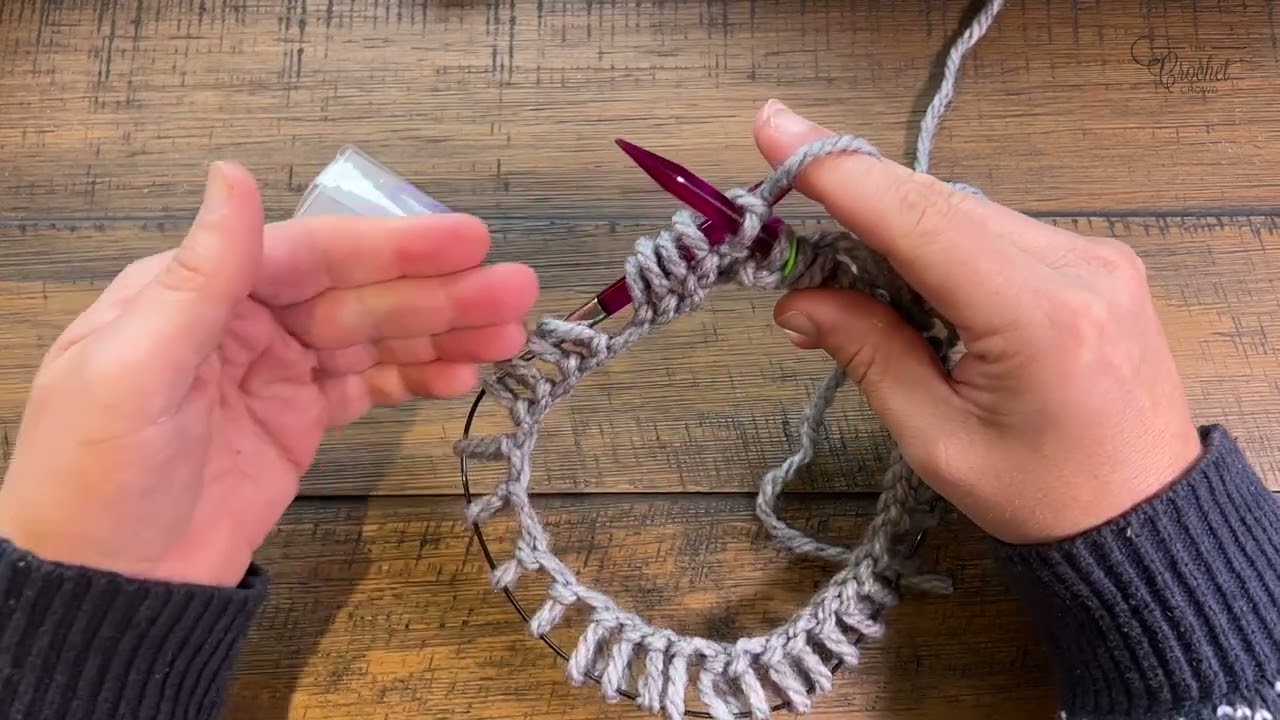 How to Knit in the Round for Beginners with Circular Needles