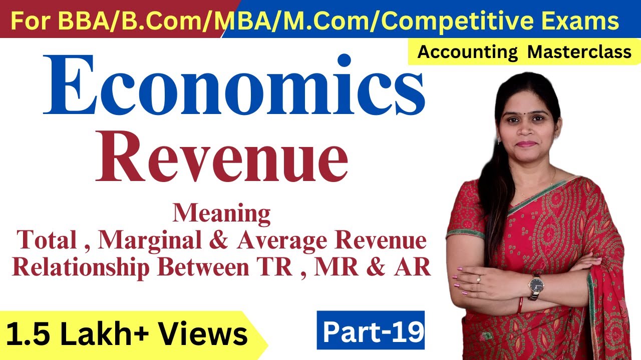 Revenue | Microeconomics | Concept of revenue |  Class 11 | BBA | B.com | MBA | BCA