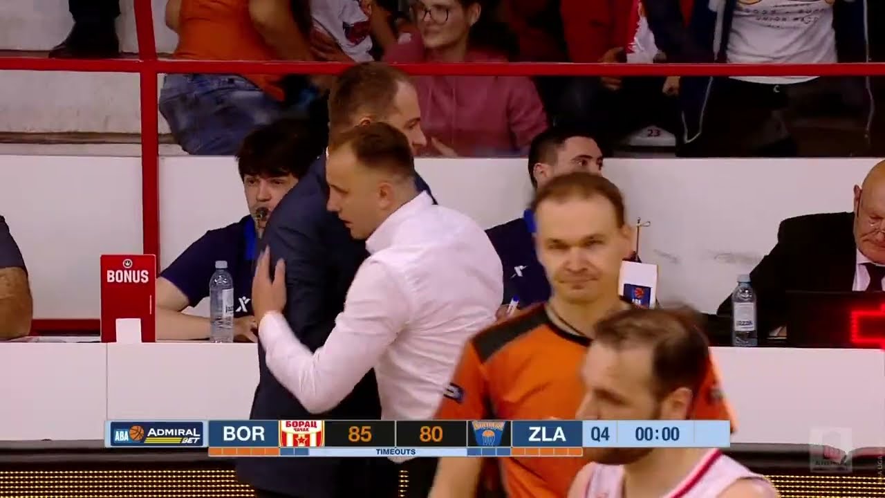 2022 ABA League Qualifiers highlights: Borac - Zlatibor (30.4.2022)