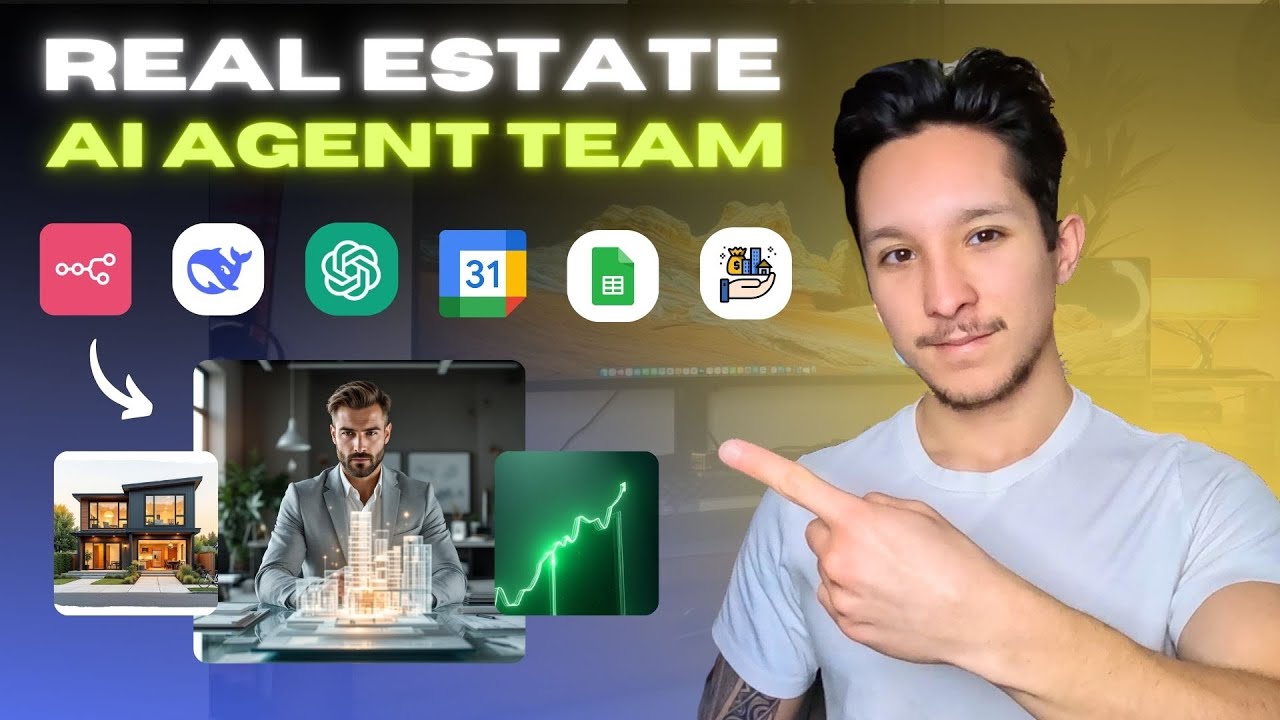 I Made the Ultimate AI Real Estate Agent Support Team in n8n (No Code n8n Tutorial)