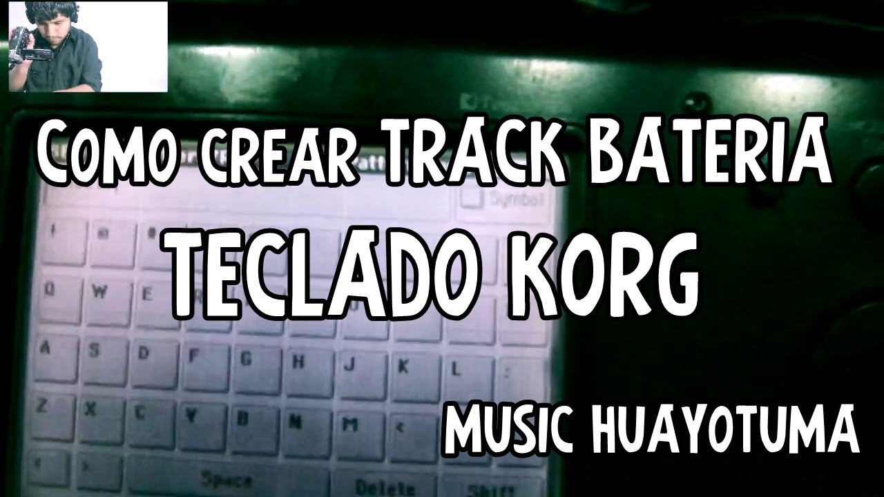 Como Crear Bateria Korg m50 TUTORIAL