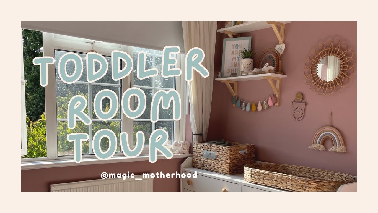 TODDLER BEDROOM/NURSERY TOUR | Moving Our Toddler to Her Own Room