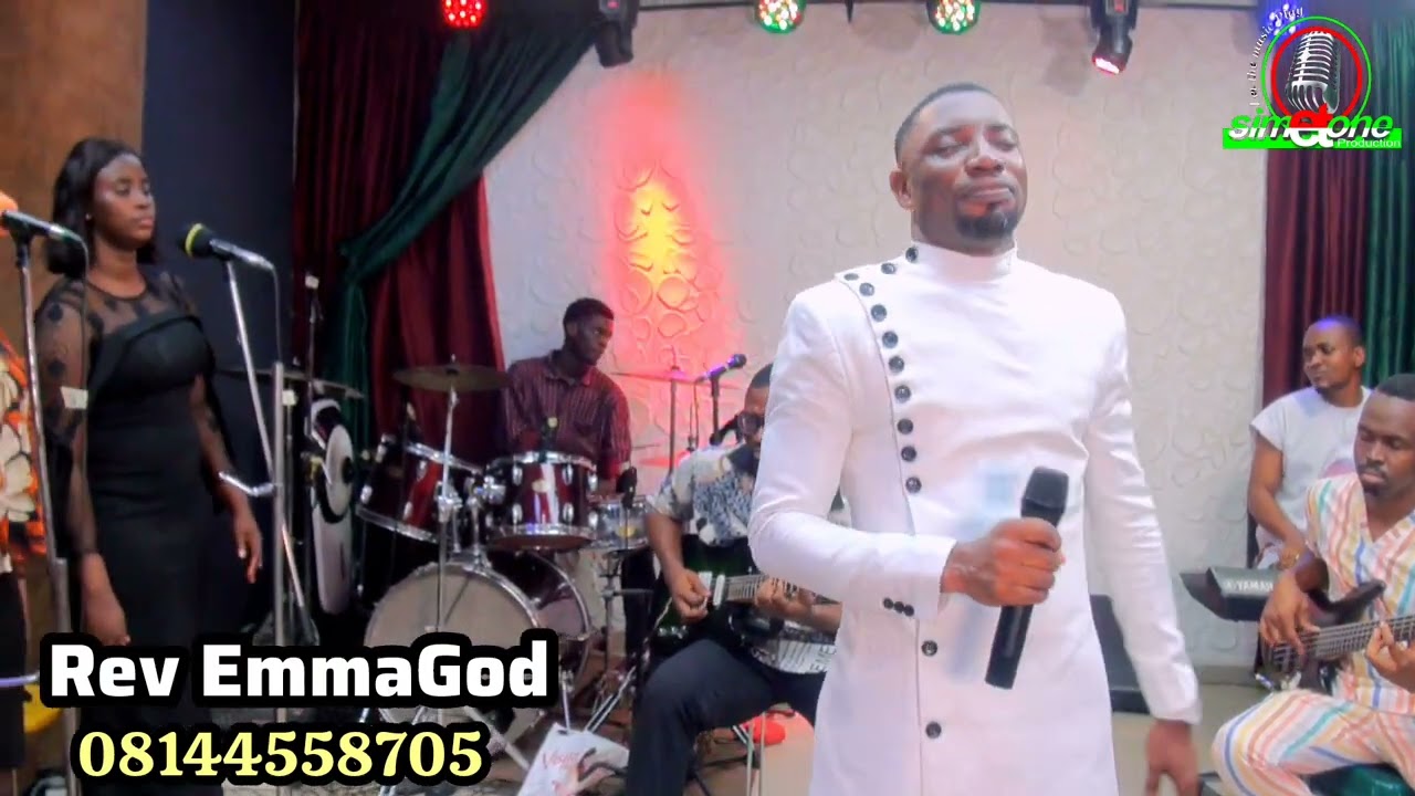 Rev EmmaGod sings with passion...  