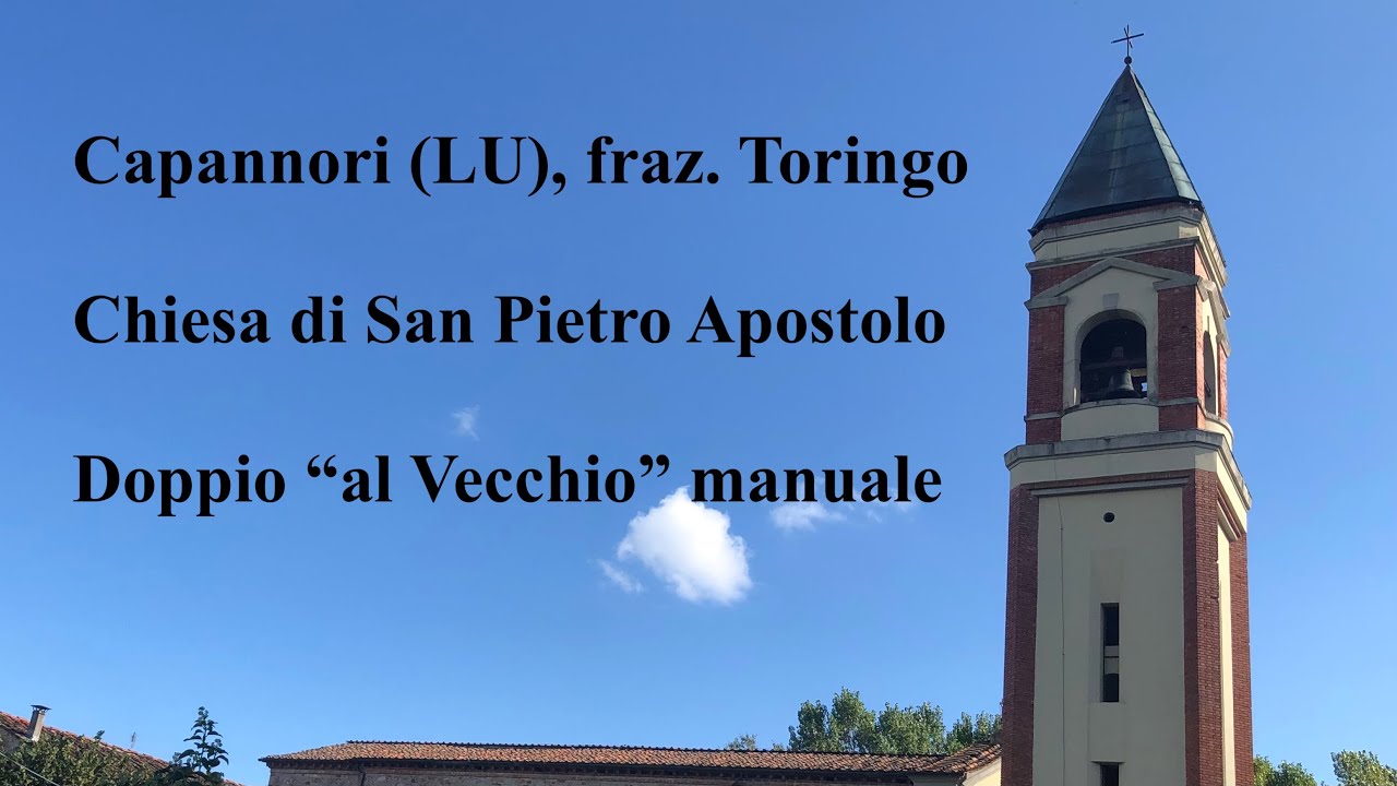 Campane della Chiesa di San Pietro Apostolo in Toringo di Capannori (LU), v.312