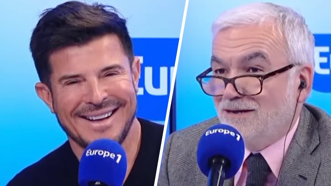 Pascal Praud face au chanteur Vincent Niclo : 