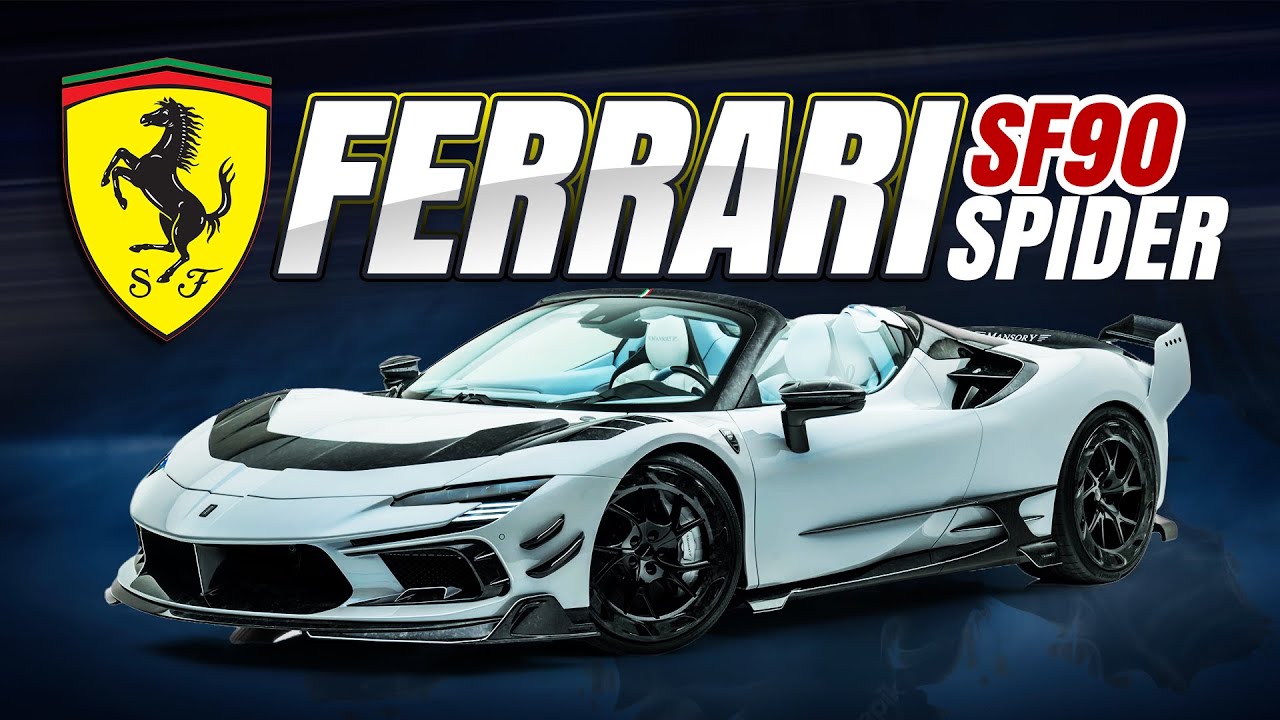 Unlocking MANSORY's 1100 HP SF90 Spider: A Ferrari Like No Other! #ferrarisf90 #mansory #ferrari