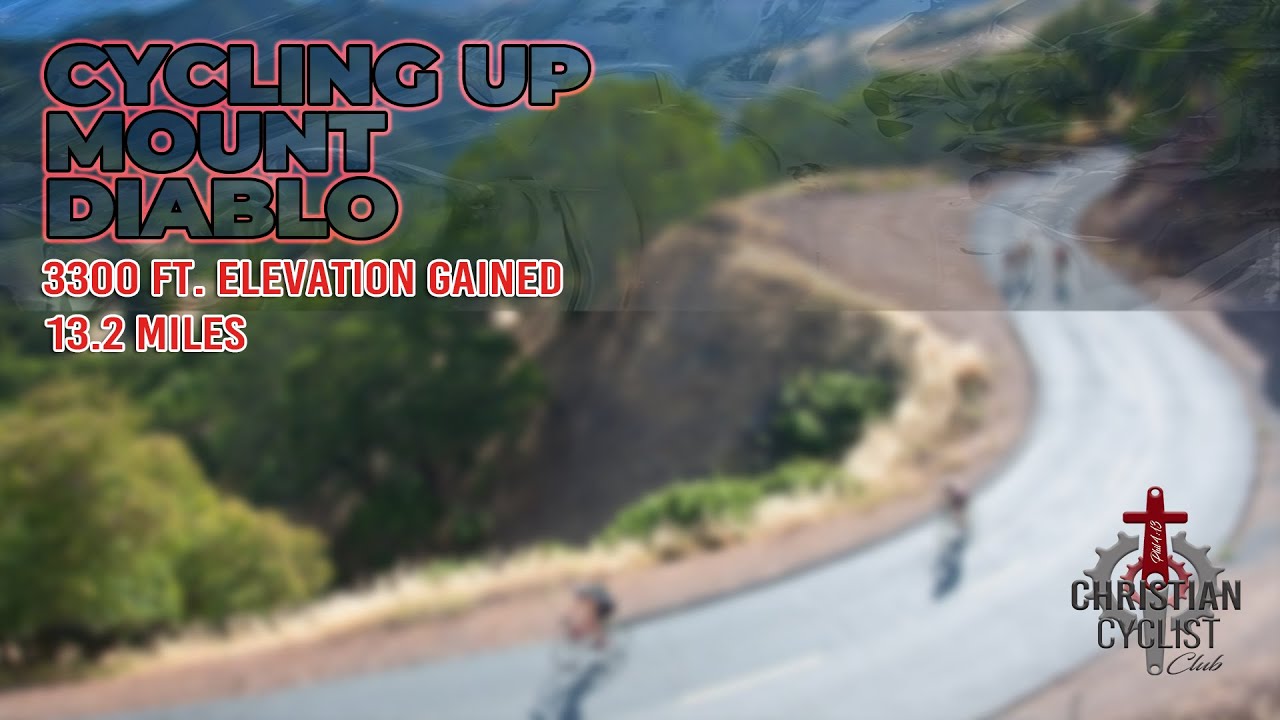 Cycling Up Mount Diablo