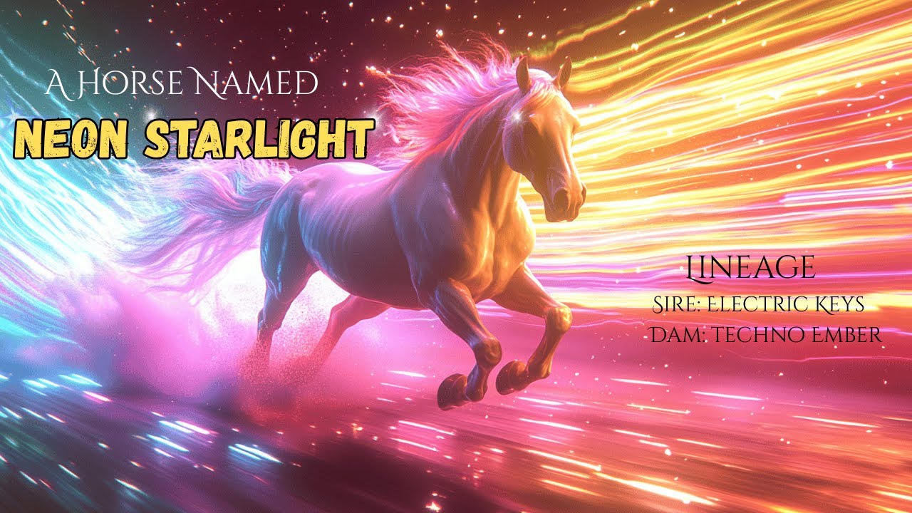A Horse Named Neon Starlight