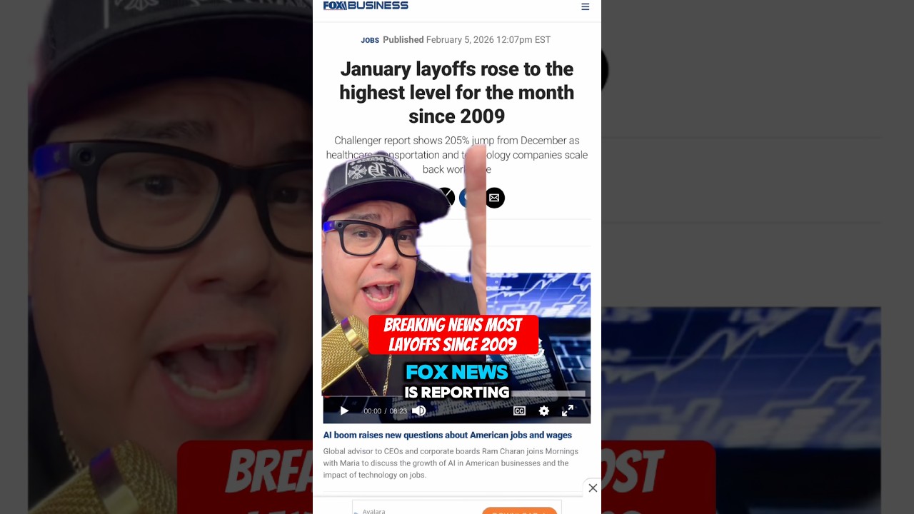 Most Layoffs Since 2009! #shorts #breakingnews #news #trump #job #jobs #jobmarket #jobsearch