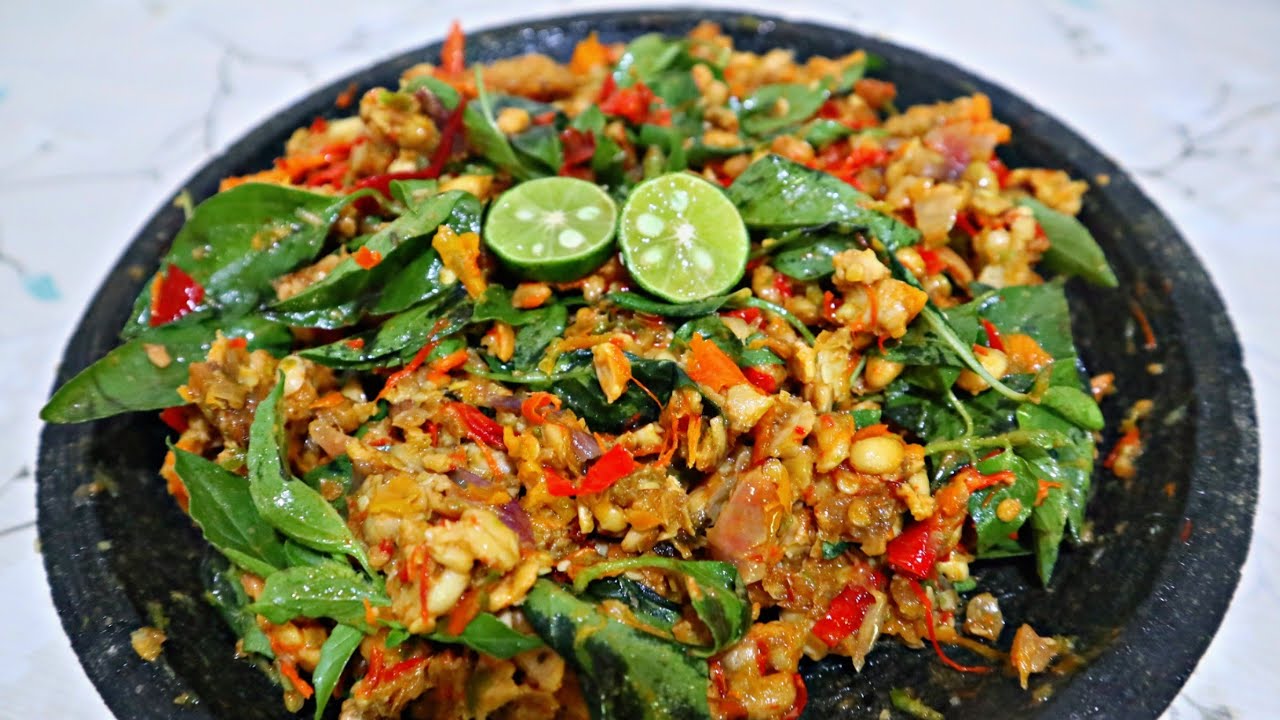 BIKIN NAMBAH NASI TERUS TEMPE PENYET SAMBAL KEMANGI BIKIN KETAGIHAN