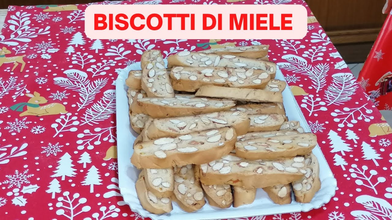 CROCCANTI AL MIELE|Mettiamoci a cucinare|