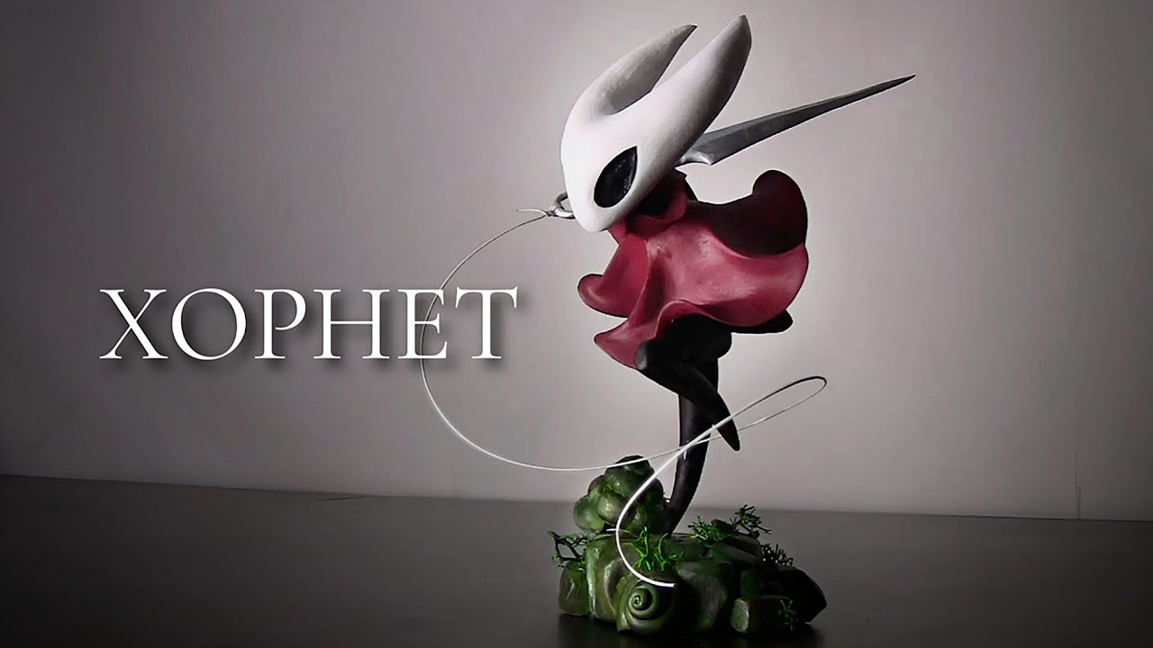 ХОРНЕТ из полимерной глины своими руками | Hollow knight