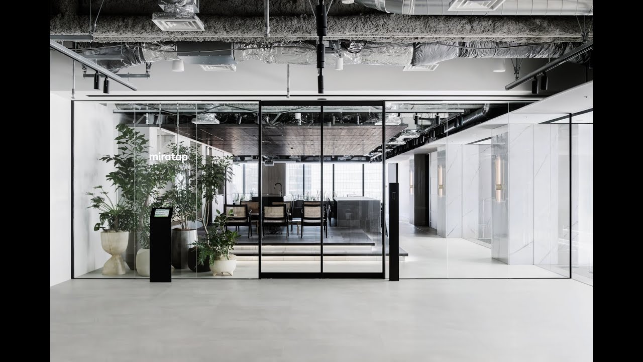 株式会社ミラタップ　オフィスドローン映像「“はたらく”も楽しく、美しく。自社製品に誇りを持てるオフィス」