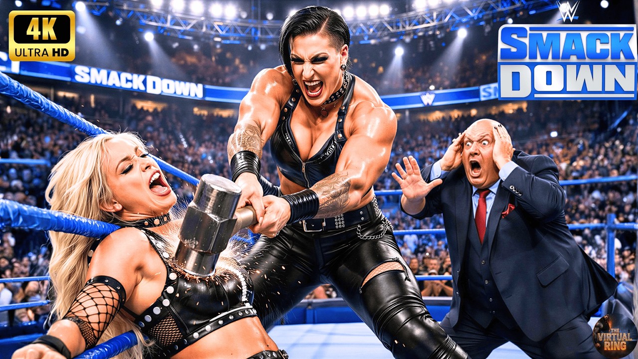Рея Рипли против Лив Морган • SMACKDOWN • 20 февраля 2026 г. ⚖️🔥 #rhearipley #livmorgan