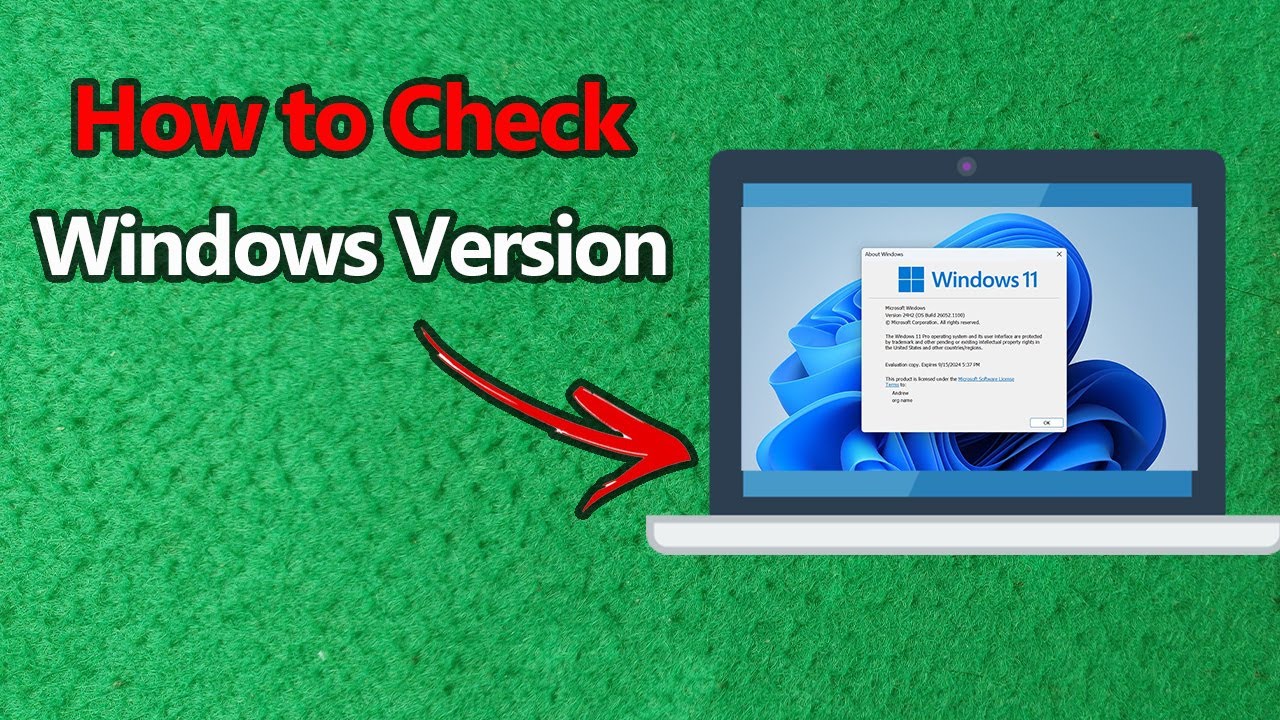 Как проверить версию Windows на ноутбуке | Полное руководство