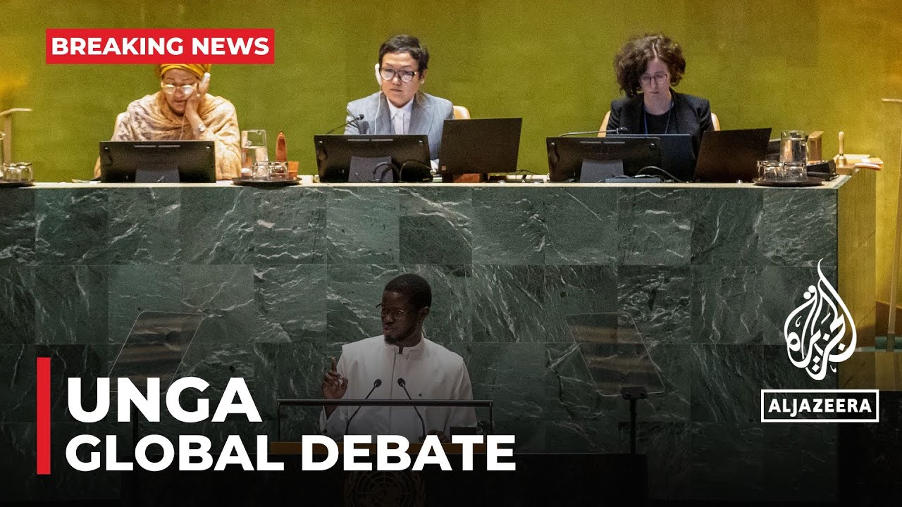 World leaders take part in the 79th annual UN General Assembly high-level debate