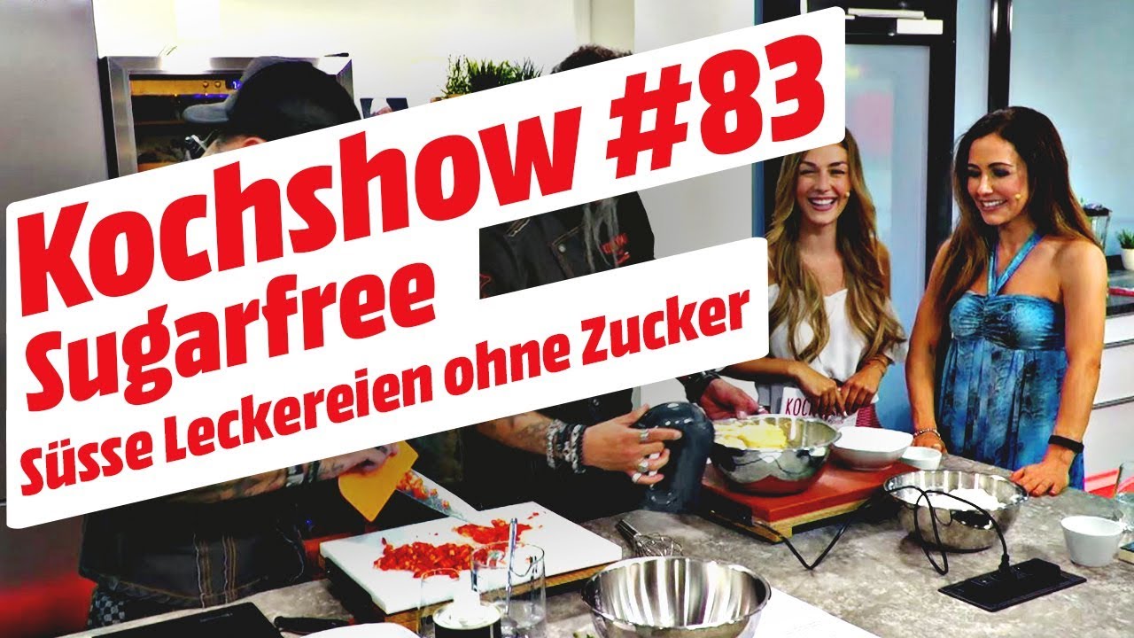 Sugarfree - Süsse Leckerein mit zuckerfrei-Expertin Anastasia Zampounidis | MediaMarkt Kochshow