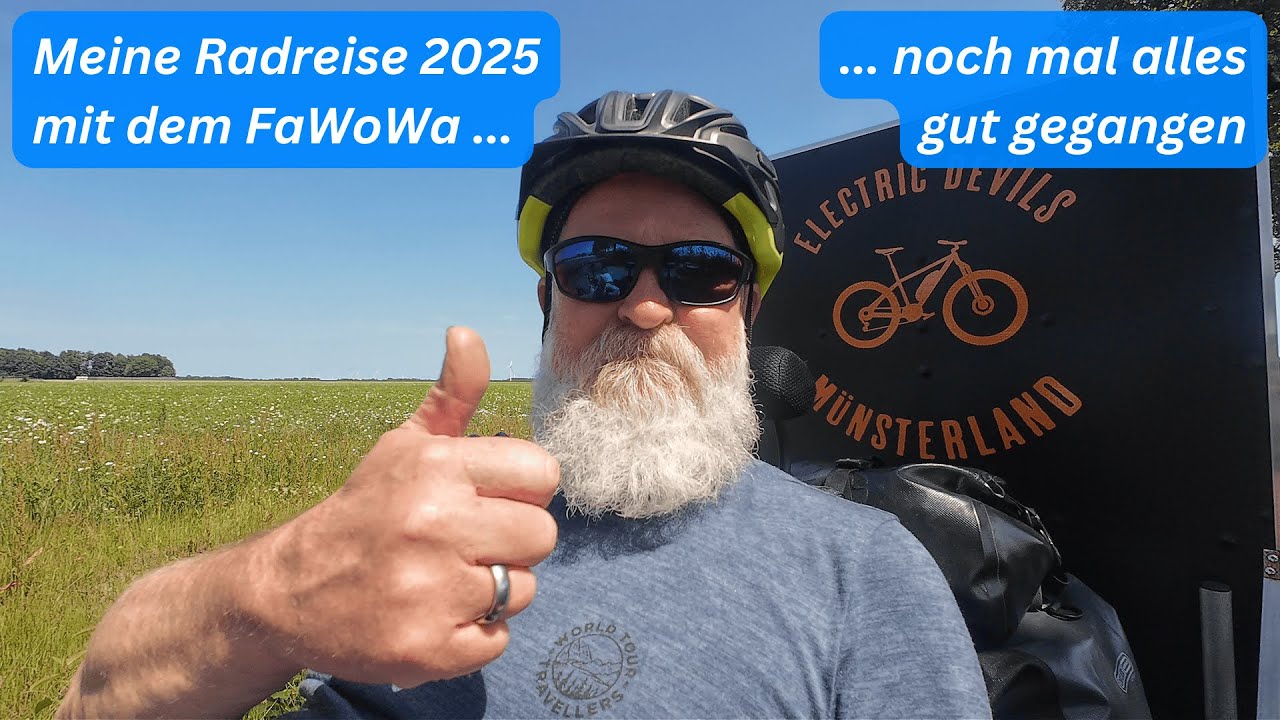 Mein Reiseabenteuer 2025 mit dem FaWoWa - von Klein Hesepe nach Mitwolda