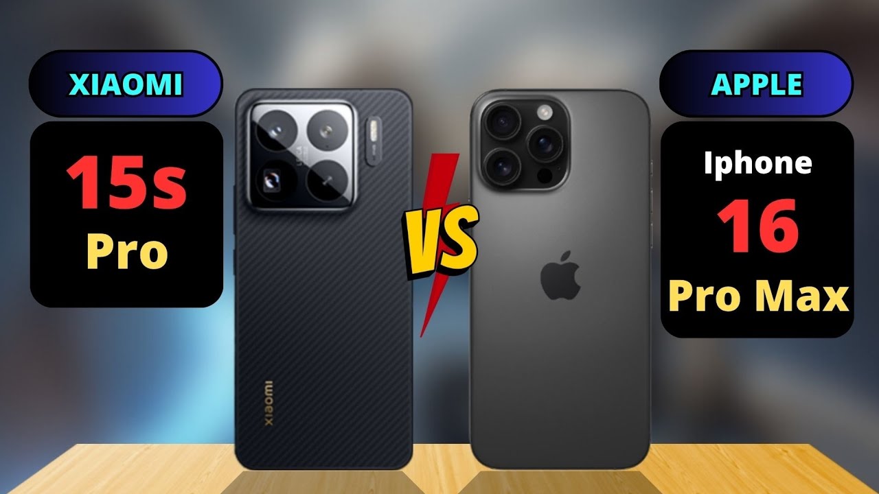 Xiaomi 15s Pro vs Iphone 16 Pro Max Comparison