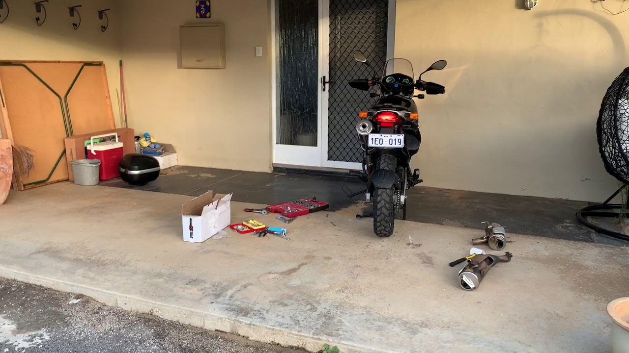 Dominator exhaust f650GS