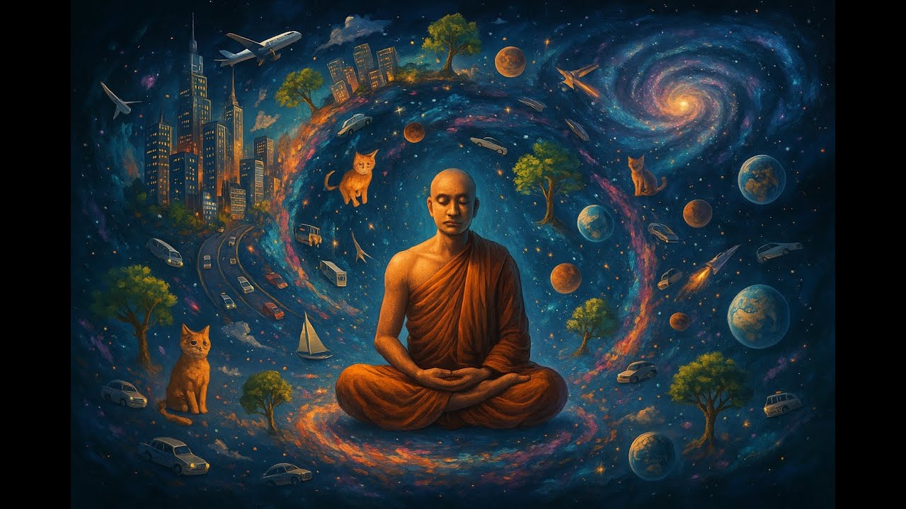🌀 The Silent Axis — Quantum Calm Meditation 🌙 Cosmic Stillness & Deep Sleep Journey