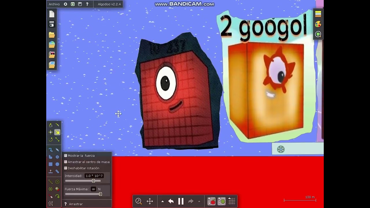 Numbersblocks al infinito