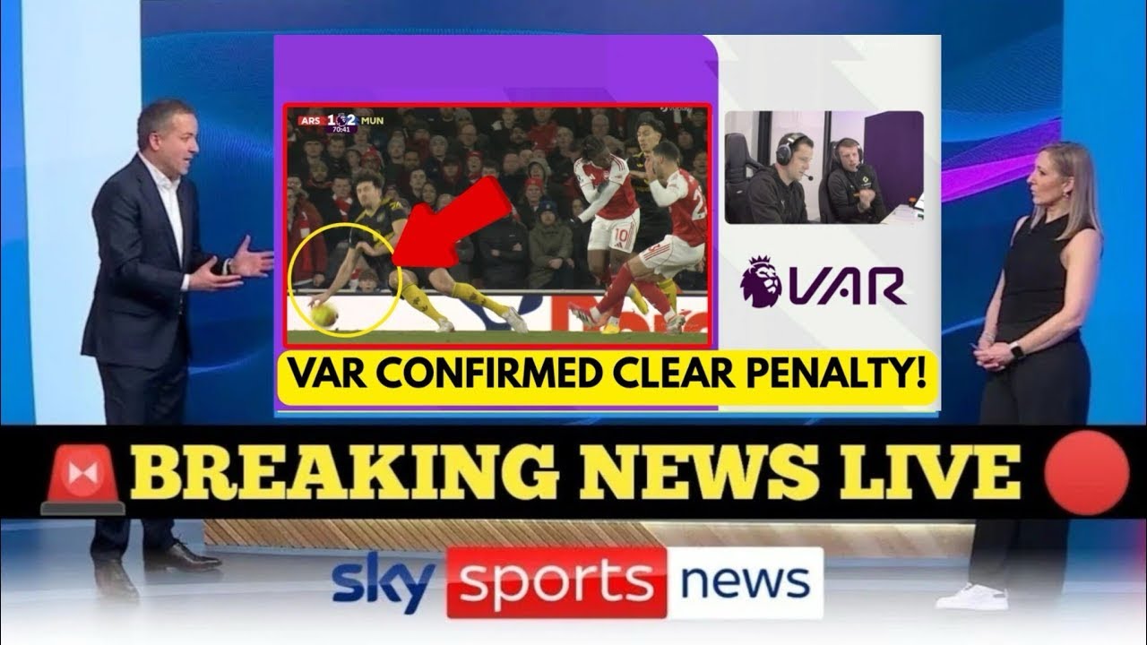 VAR Controversy Overshadows Manchester United vs Arsenal Clash After Clear Penalty Denied