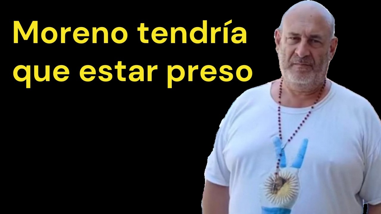 Guillermo Moreno tendría que estar preso - Santiago Cúneo contra el líder peronista