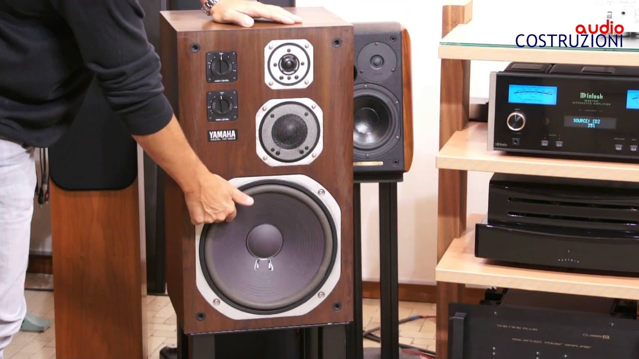 Yamaha CA 1010   Yamaha NS690   Technics SL1200MKII di Sbisa' Audiocostruzioni