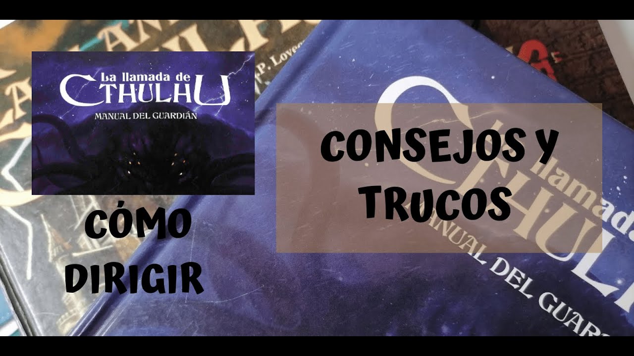 Cómo dirigir un escenario del juego de rol La llamada de Cthulhu
