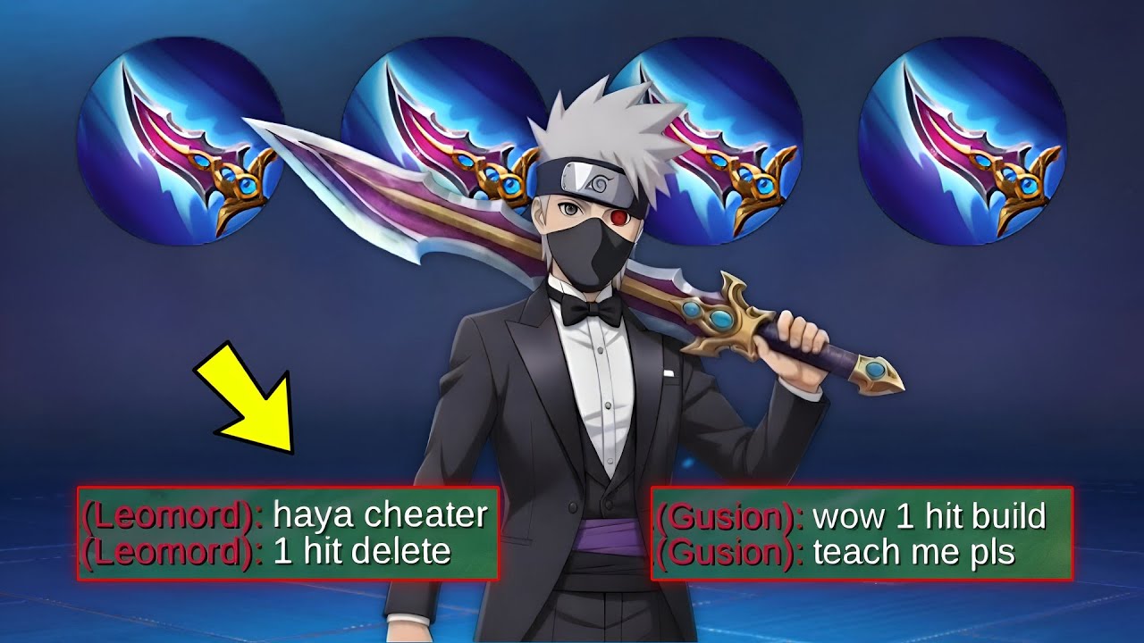 NEW HAYABUSA BEST 1 HIT BUILD IS HERE!!🔥 (Must Try This) - Mobile Legends