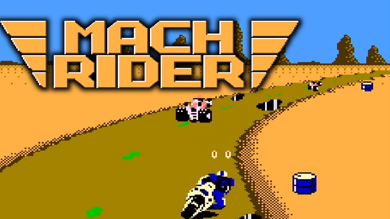 マッハライダー【FC／ファミコン】