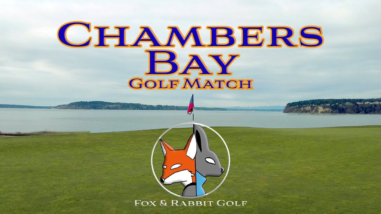 Chambers Bay Golf Match: Fox & Rabbit take a day off to play and have fun at Chambers....or do they?