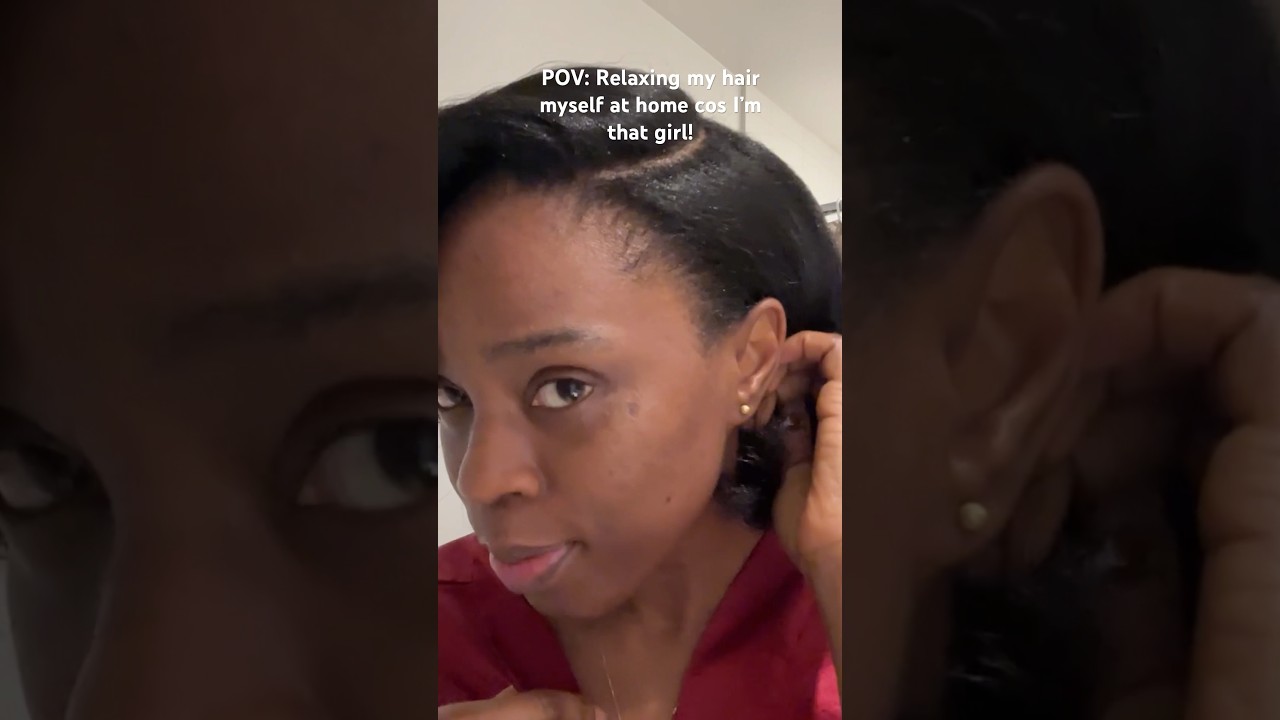 DIY | How I relax my hair at home | My relaxer routine. #myrelaxerroutine #relaxing