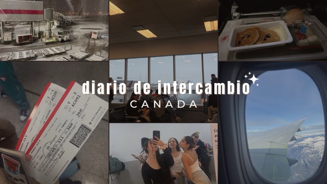 diário de intercâmbio 🇨🇦 1# embarque + avião + chegada no canadá + conhecendo host family 