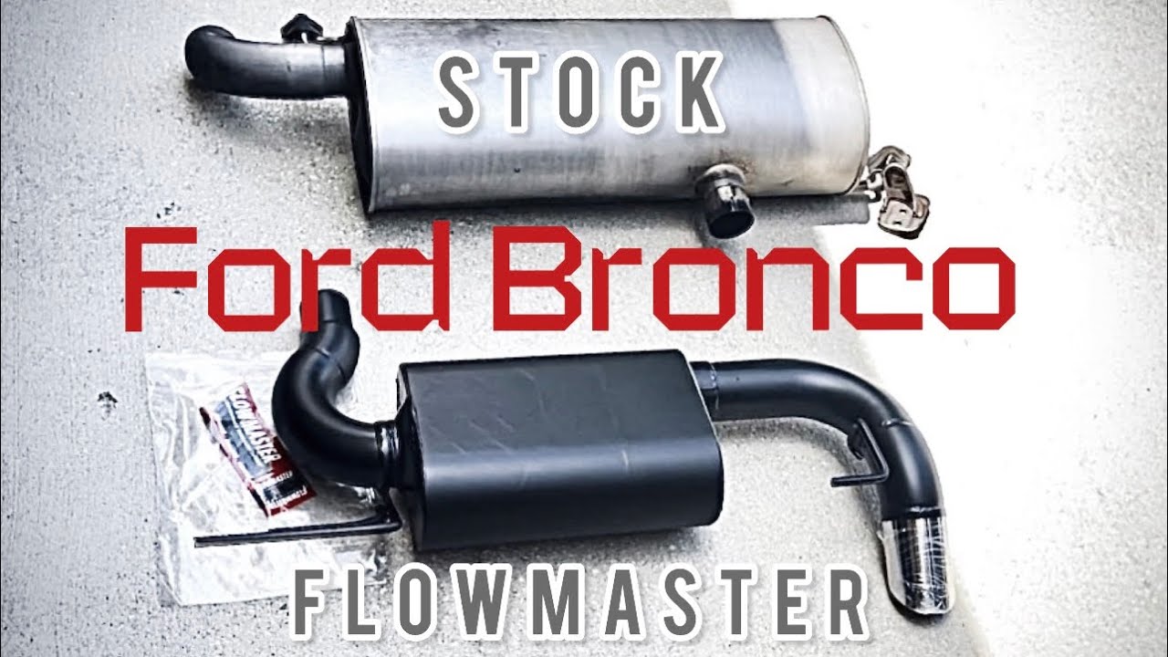 Ford Bronco (2021-2023) Flowmaster American Thunder Install and Sound Clips