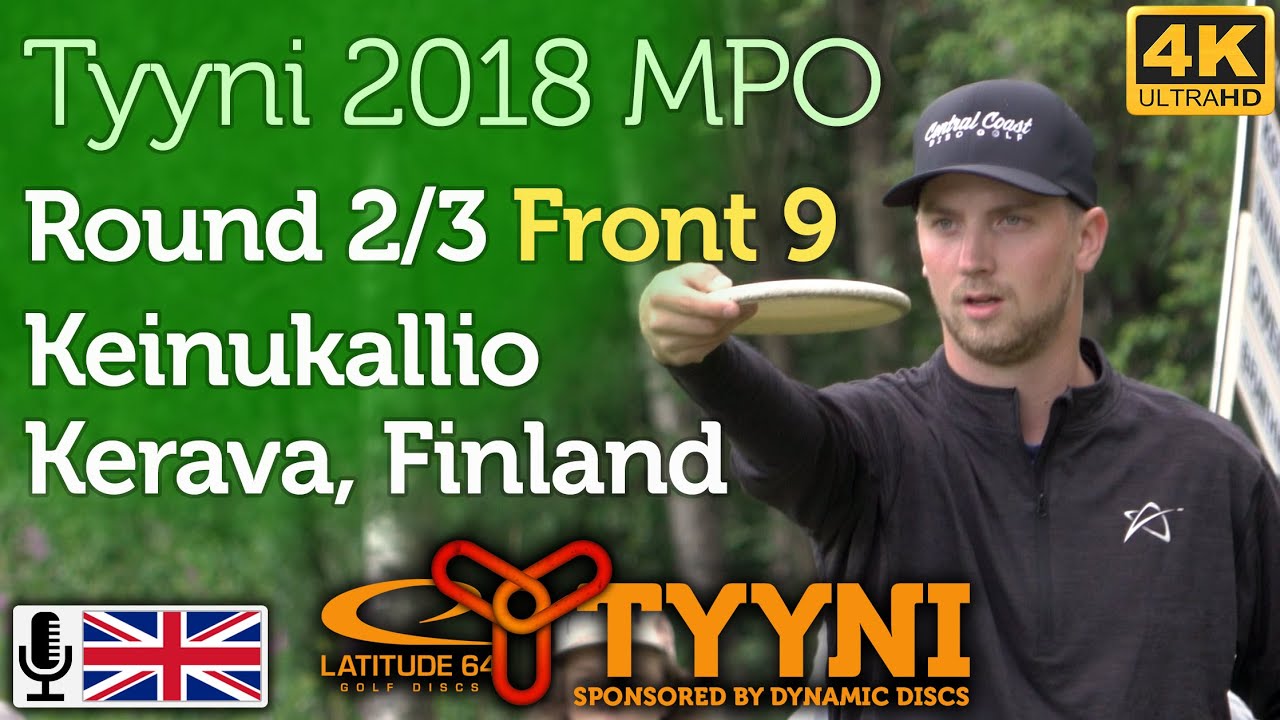 Tyyni 2018 MPO Round 2/3 Front 9 @ Keinukallio (Wysocki, Paju, Barsby, Heinänen) +commentary [4K]