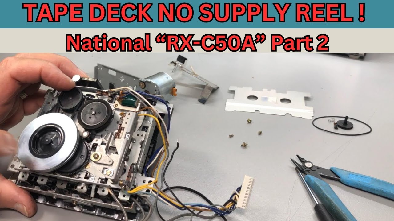 Кассетная дека National Panasonic RX-50F A Boombox - Часть 2