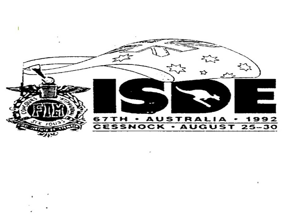 Day to Day Coverage of the 67th ISDE 25th to 30th of August 1992 in Cessnock