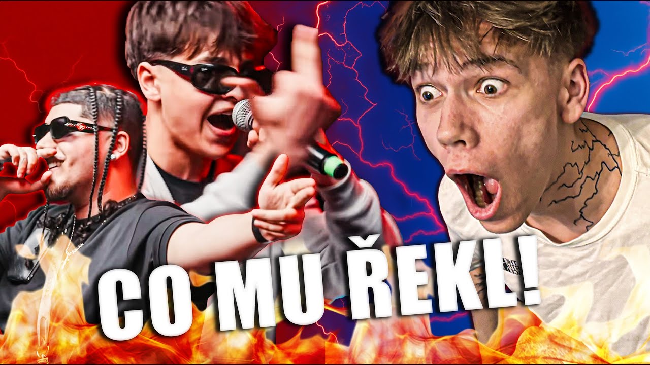 RAP BATTLE! - co mu řekl!! - THE MAG ( reakce )