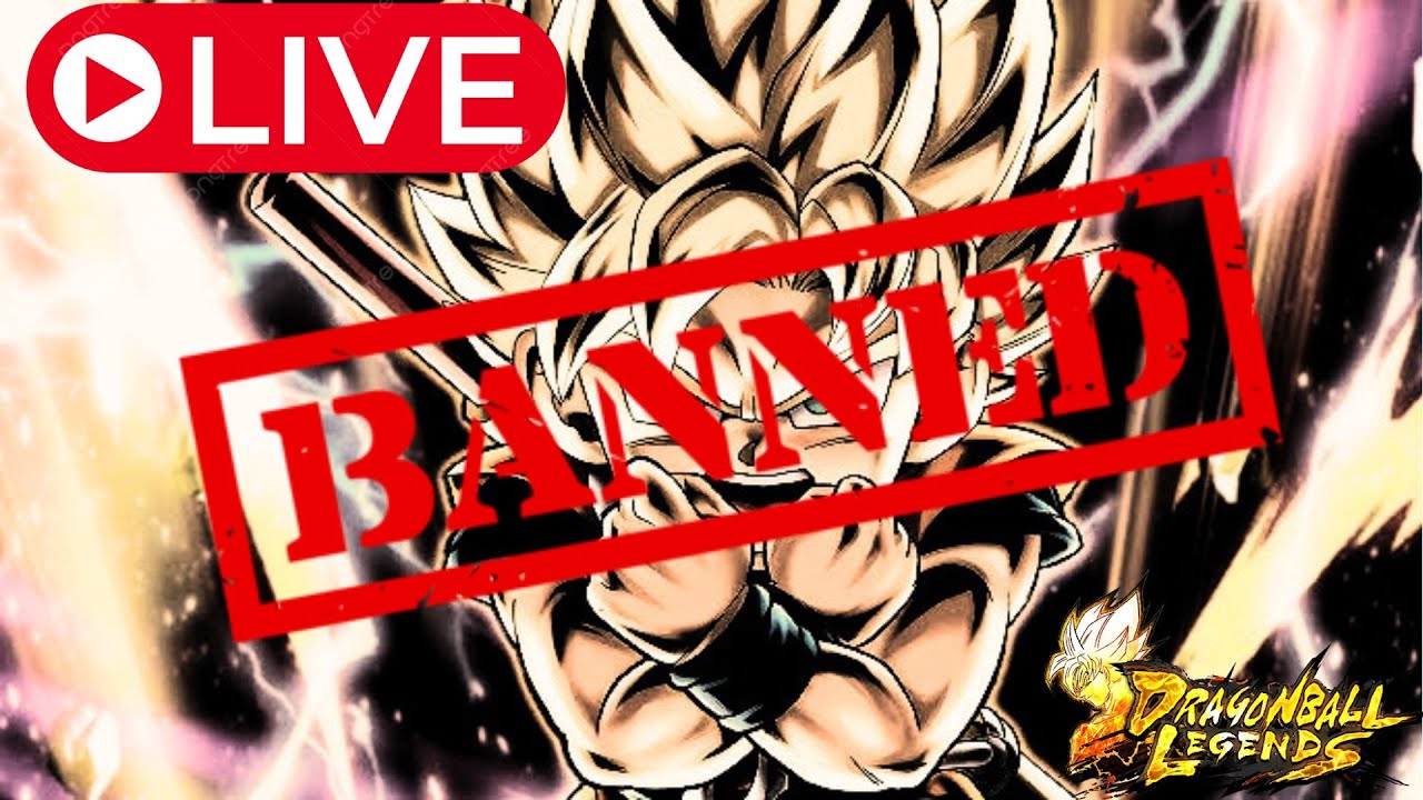 ME HAN BANEADO DE DRAGON BALL LEGENDS 😐😐😐