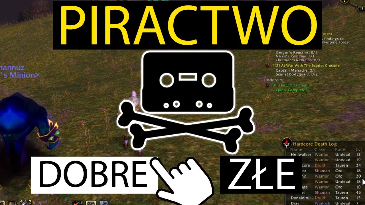 Czy piracenie gier jest OK? Podcast z @HunterNexos i @FlamyREC przy World of Warcraft