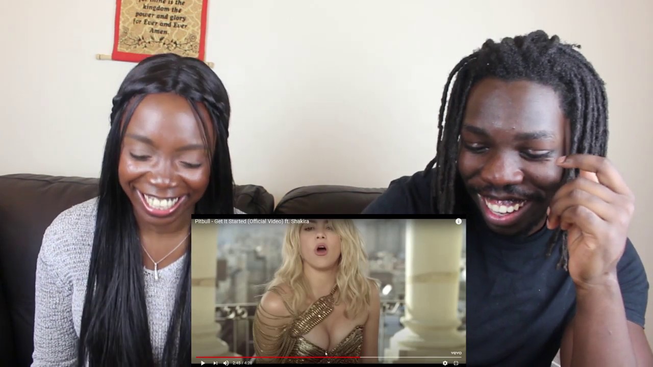 Pitbull - Get It Started (Official Video) ft. Shakira - REACTION