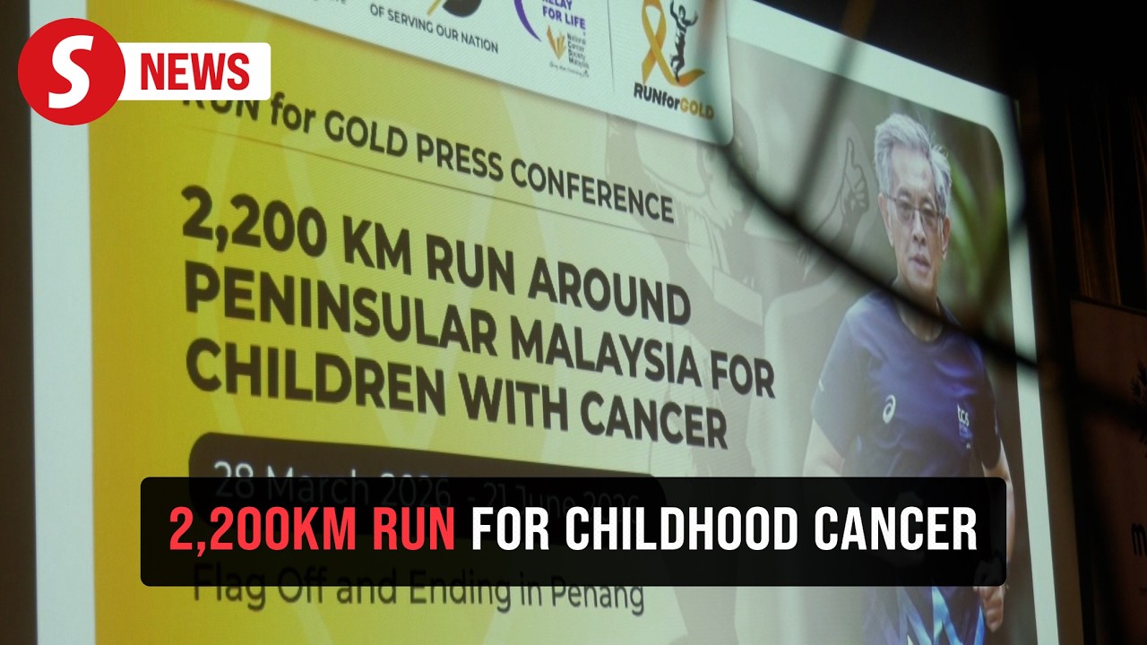 Runner to take on 2,200km run across Peninsular Malaysia for childhood cancer